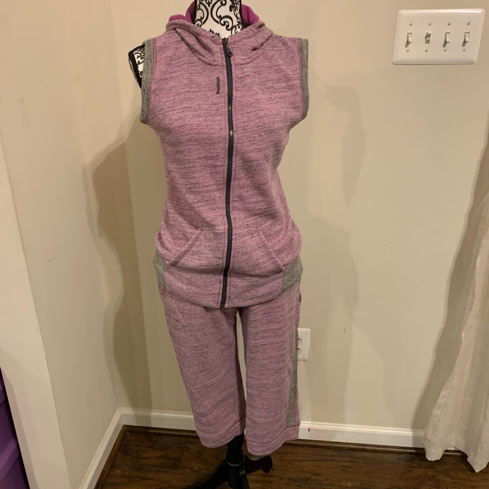 Reebox sweatsuit.